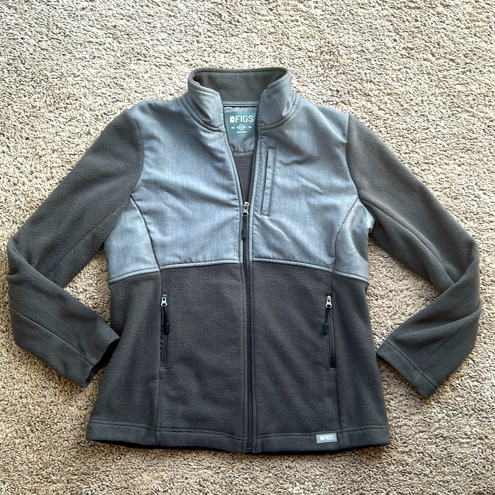 Figs On-Shift Fleece Zip Jacket